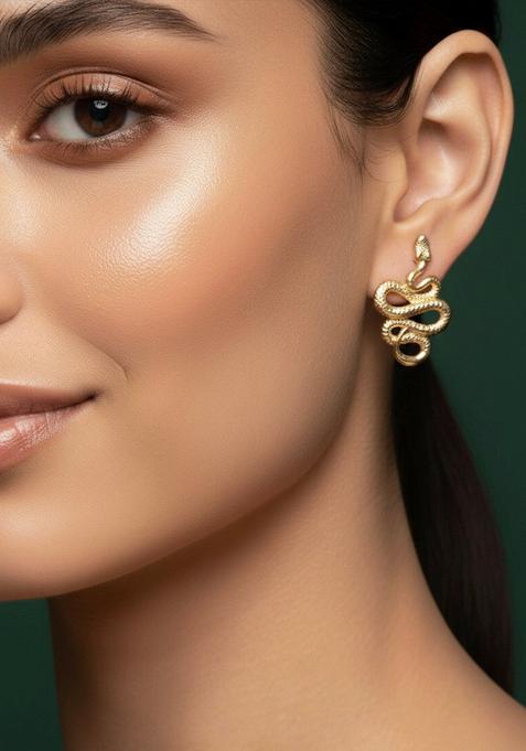 Gold Stainless Earrings