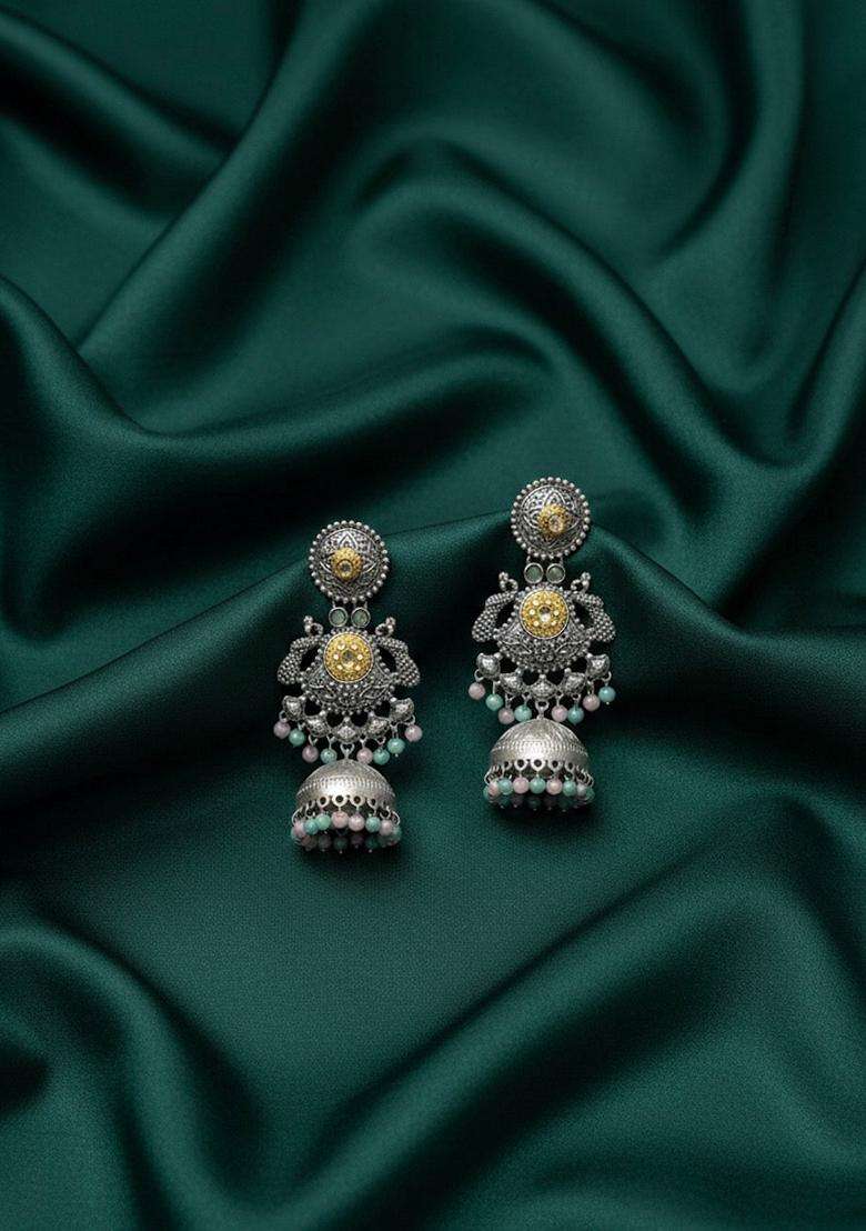 Gold Stainless Earrings - Indya