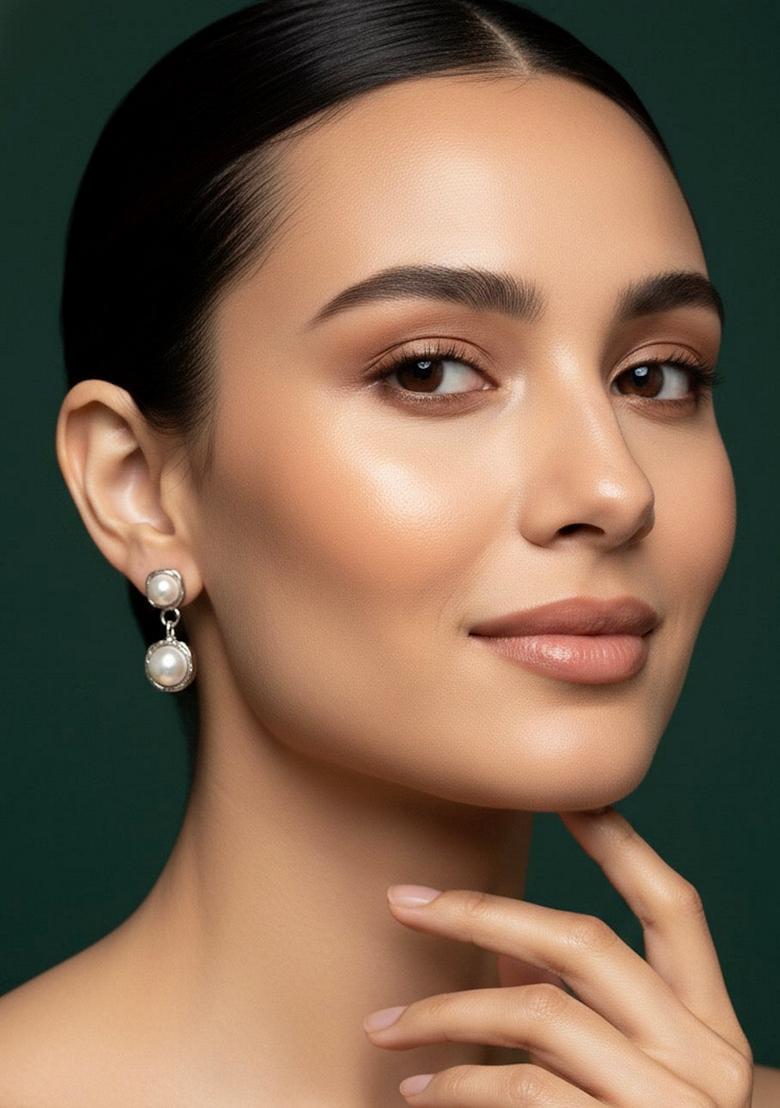 Gold Stainless Earrings - Indya