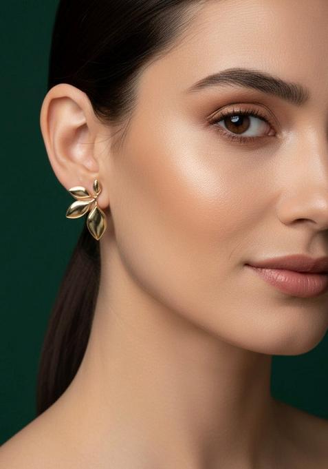 Gold Stainless Earrings
