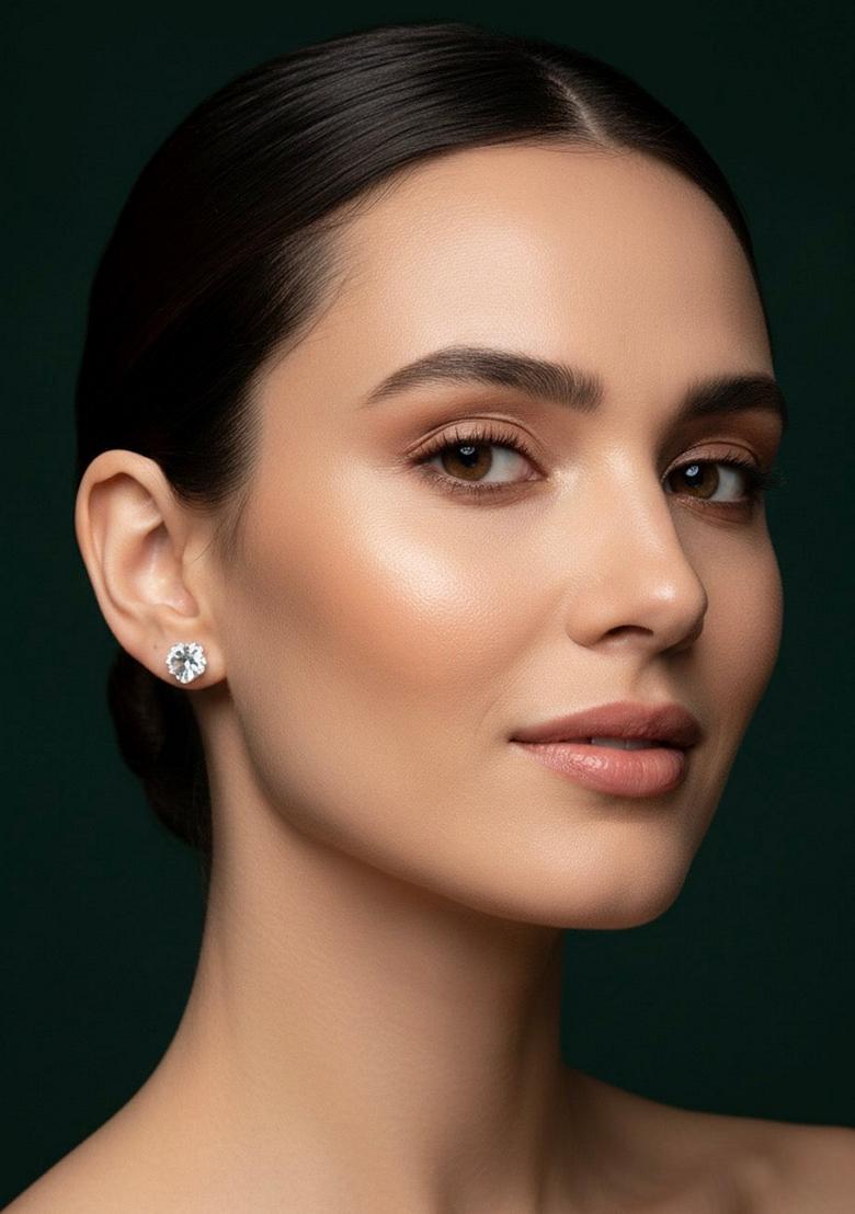 Gold Stainless Earrings - Indya