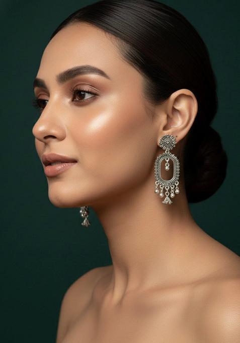 Silver Stainless Earrings