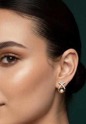 Gold Stainless Earrings