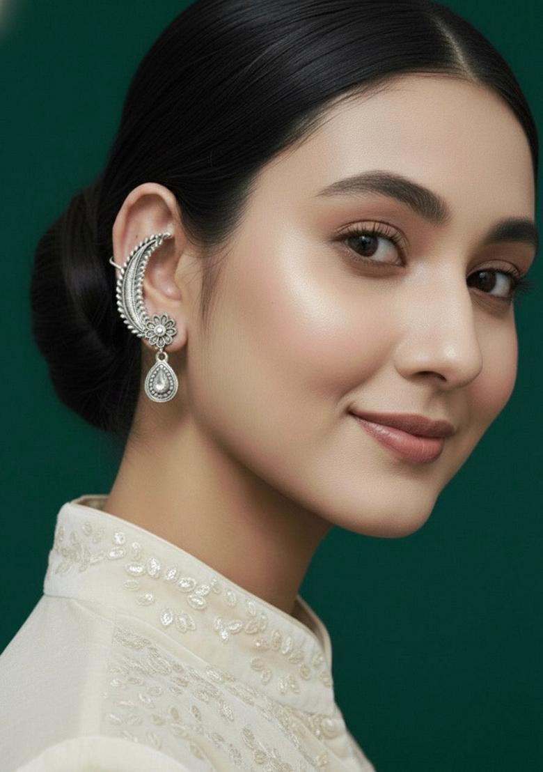 Gold Stainless Earrings - Indya