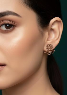 Copper Stainless Earrings