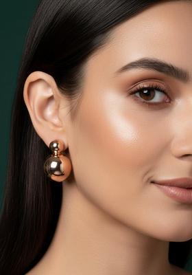 Rose Gold Stainless Earrings