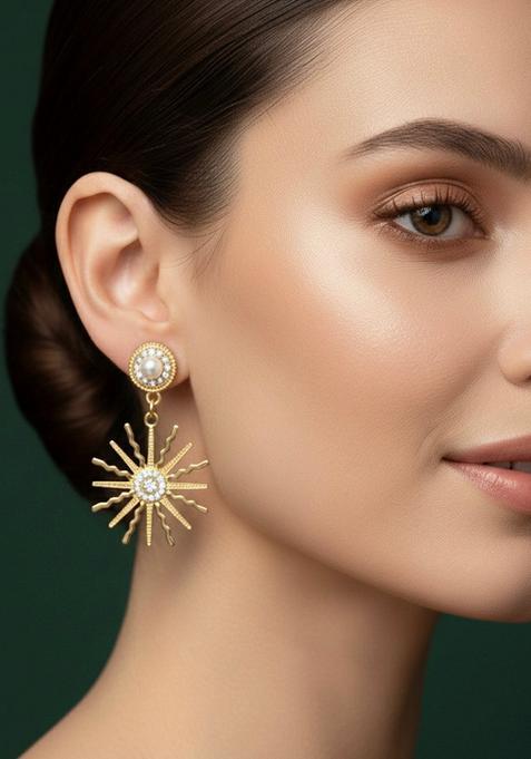 Gold Stainless Earrings