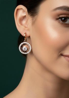 Rose Gold Stainless Earrings