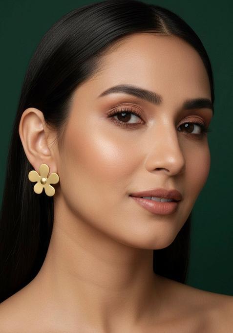 Gold Stainless Earrings