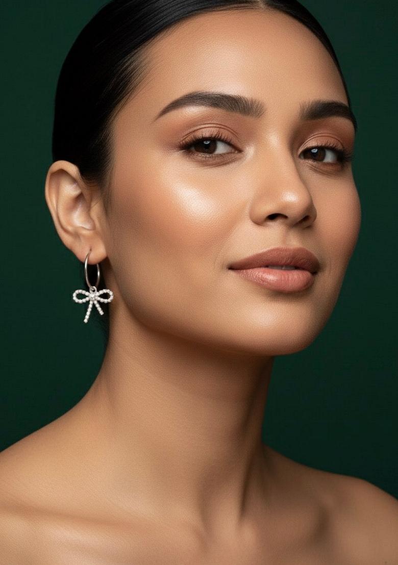 Gold Stainless Earrings - Indya