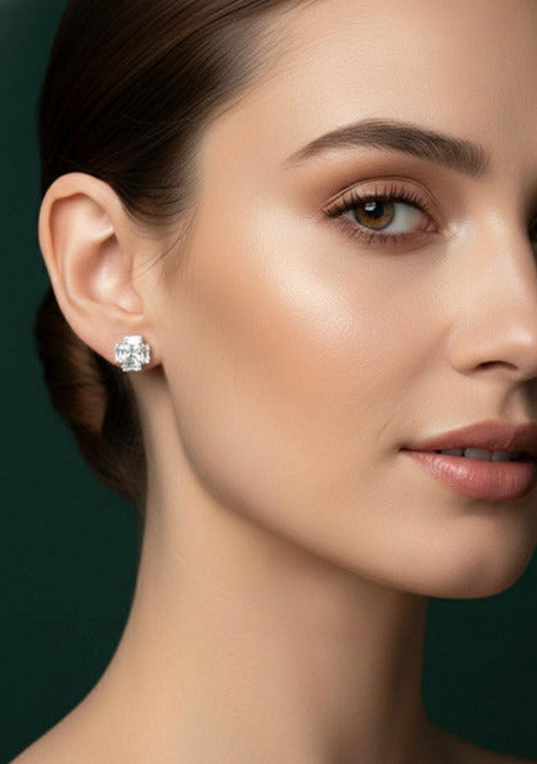 Gold Stainless Earrings - Indya