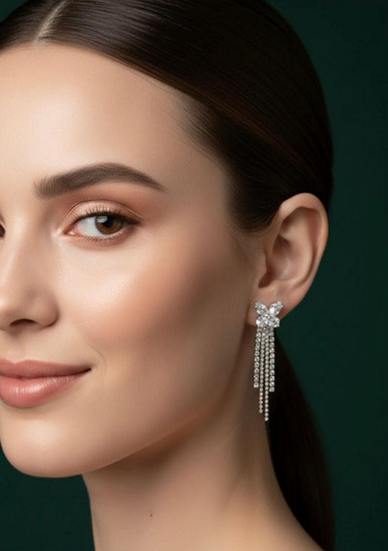 Gold Stainless Earrings - Indya