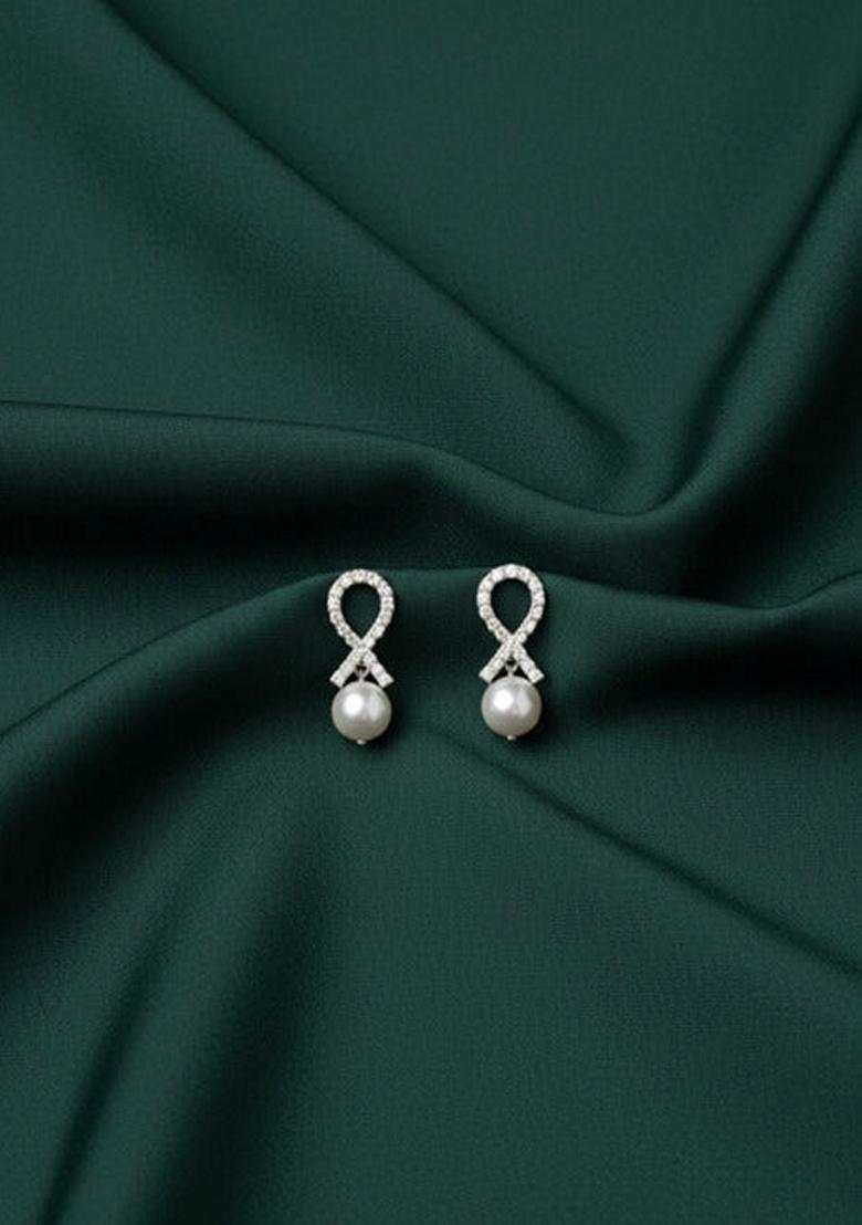 Gold Stainless Earrings - Indya