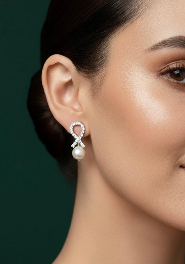 Gold Stainless Earrings - Indya