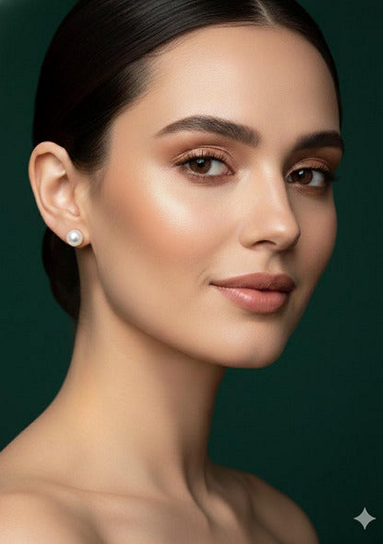 Gold Stainless Earrings - Indya