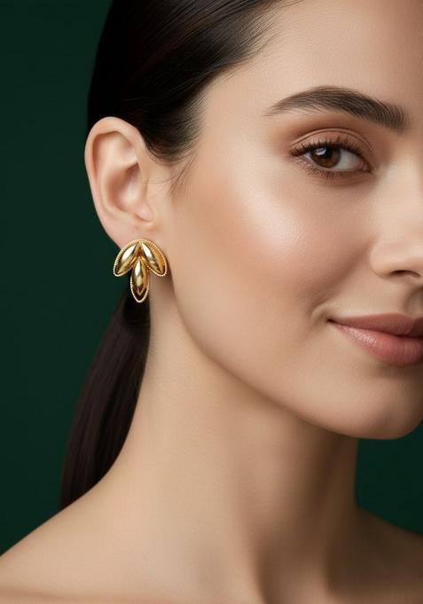 Gold Stainless Earrings