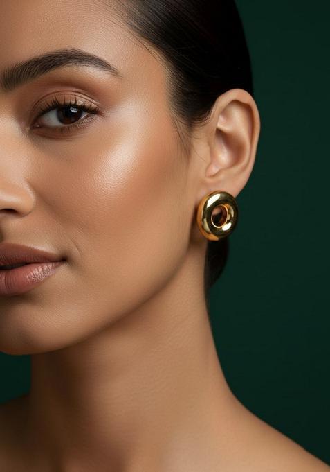 Gold Stainless Earrings