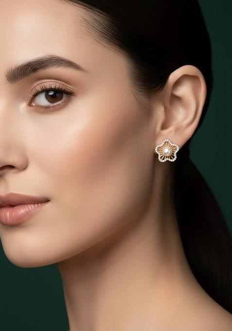 Gold Stainless Earrings