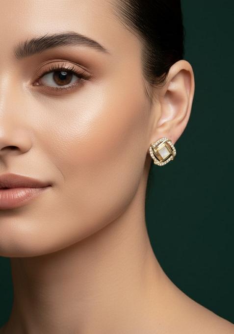 Gold Stainless Earrings