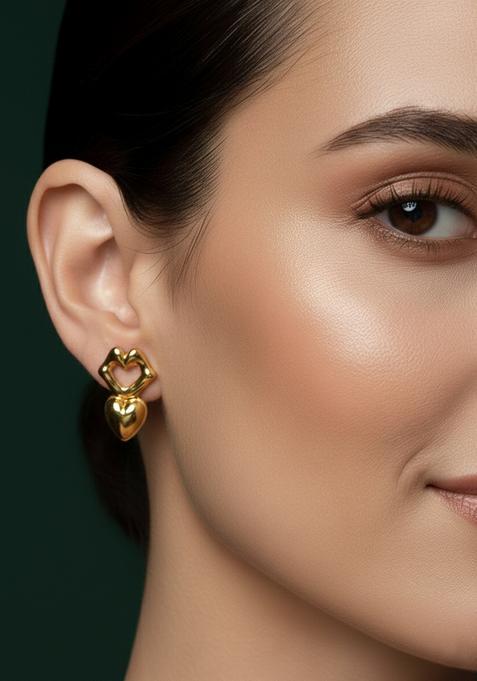 Gold Stainless Earrings