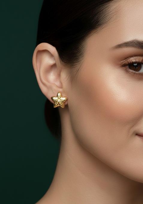 Gold Stainless Earrings
