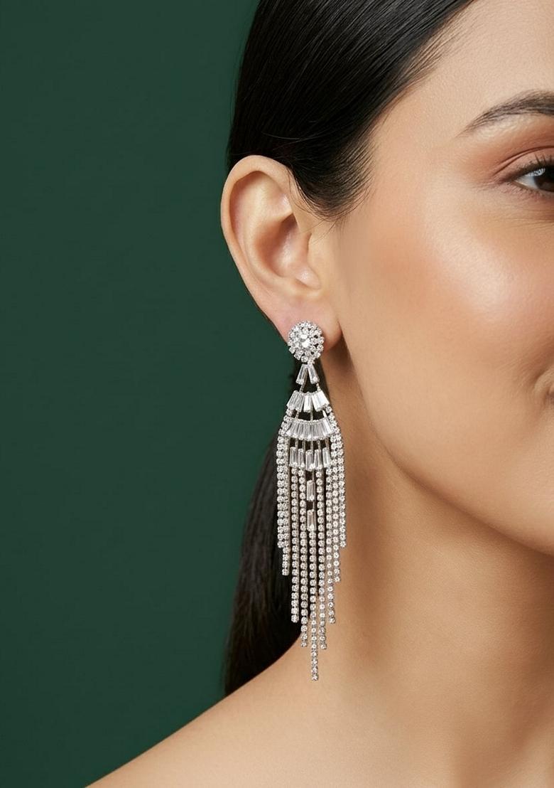 Gold Stainless Earrings - Indya