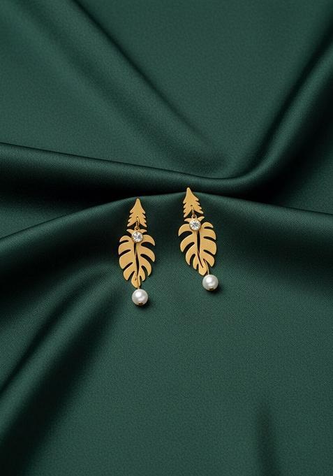 Gold Stainless Earrings