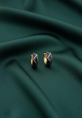 Blue Stainless Earrings