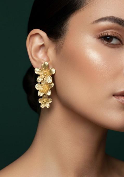 Gold Stainless Earrings