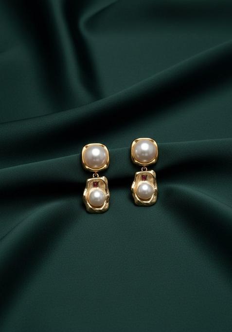 Gold Stainless Earrings