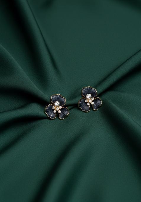 Black Stainless Earrings