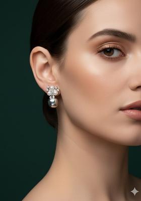 Silver Stainless Earrings