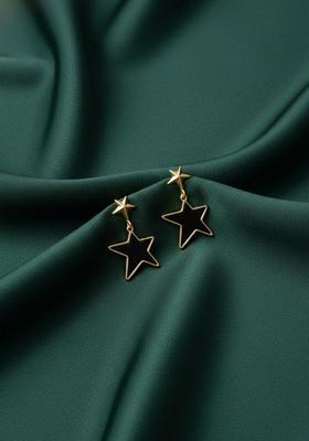 Black Stainless Earrings