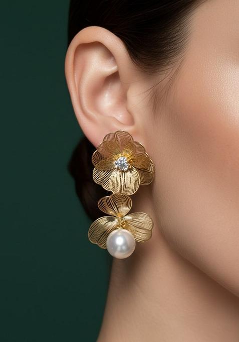 Gold Stainless Earrings