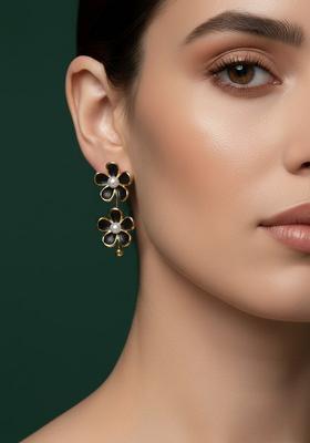 Black Stainless Earrings