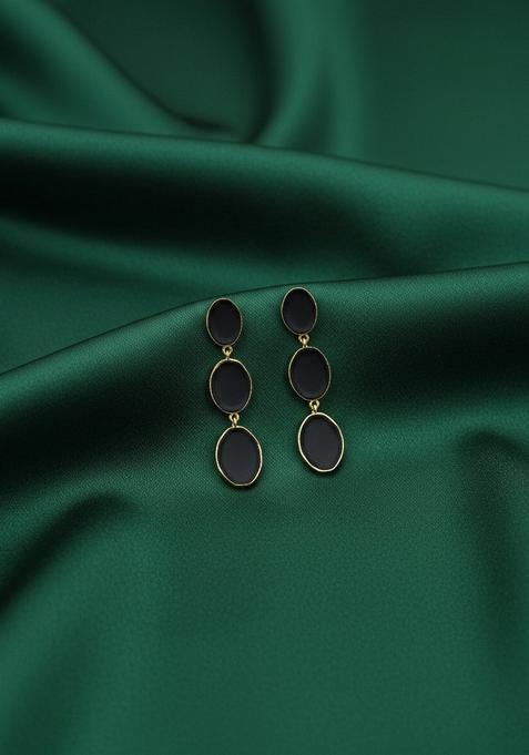 Black Stainless Earrings