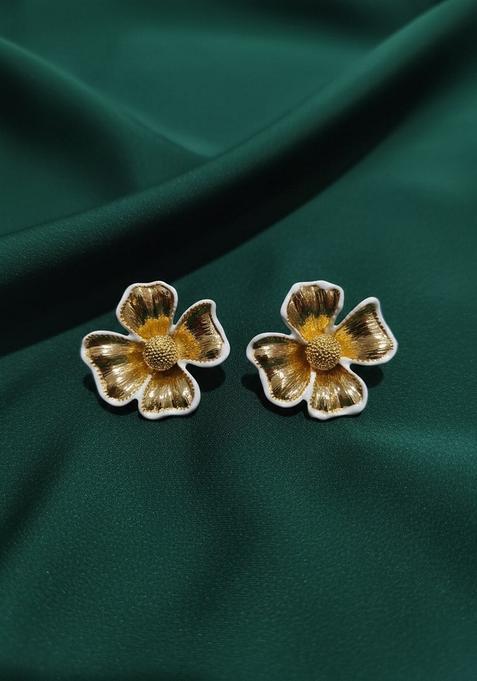 Gold Stainless Earrings