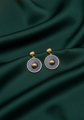 Blue Stainless Earrings