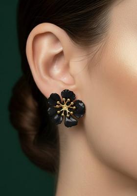 Black Stainless Earrings