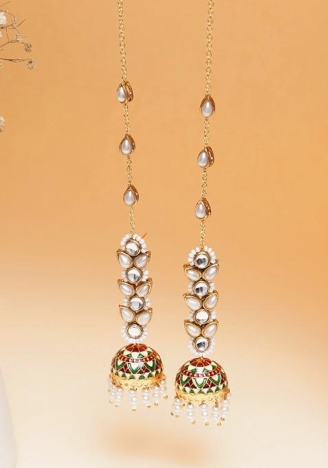 Multicolor  Alloy Earrings