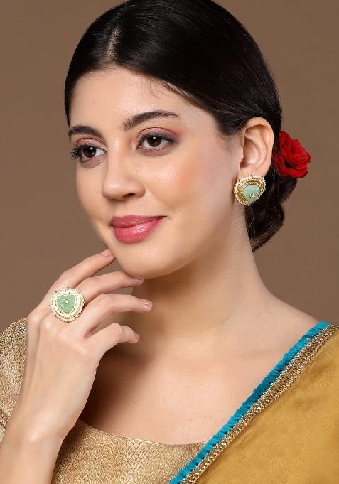 Green Alloy Stud