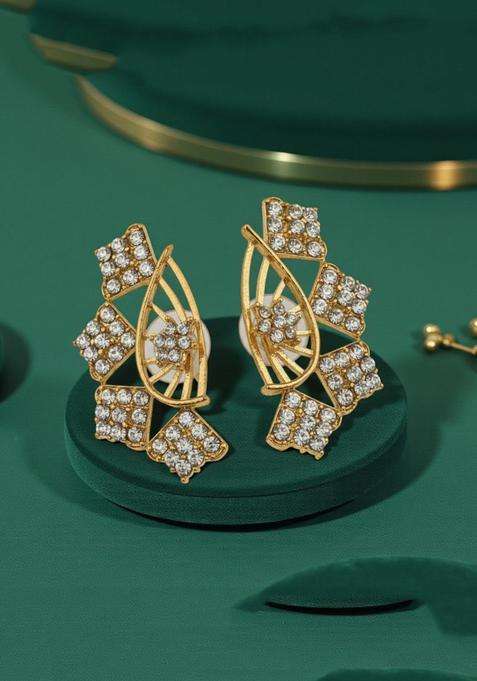 White Brass Ear Cuff