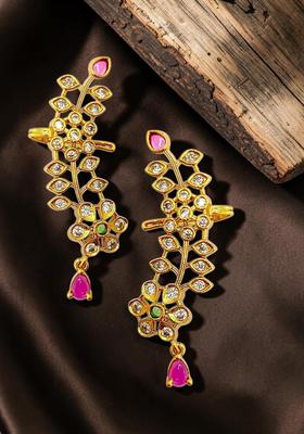 Golden Alloy Ear Cuff