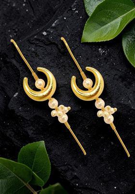 Golden Alloy Ear Cuff