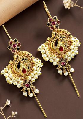 Golden Alloy Ear Cuff