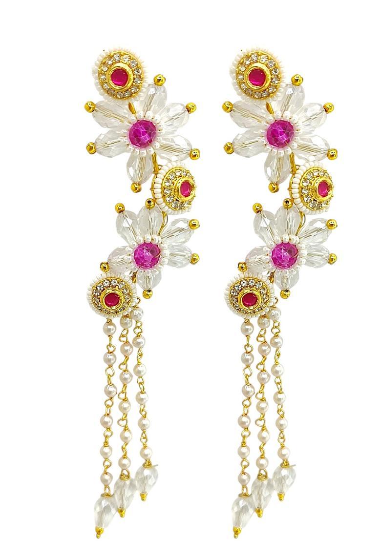 Golden Alloy Ear Cuff - Indya