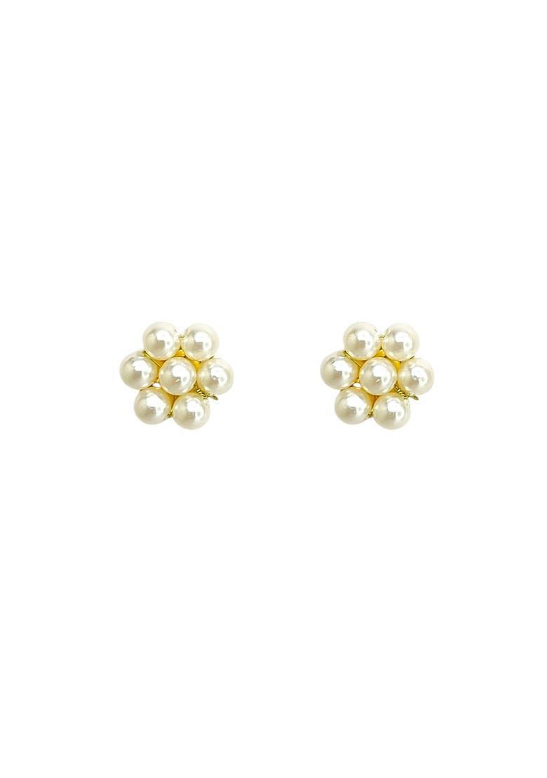 Golden Alloy Ear Cuff - Indya