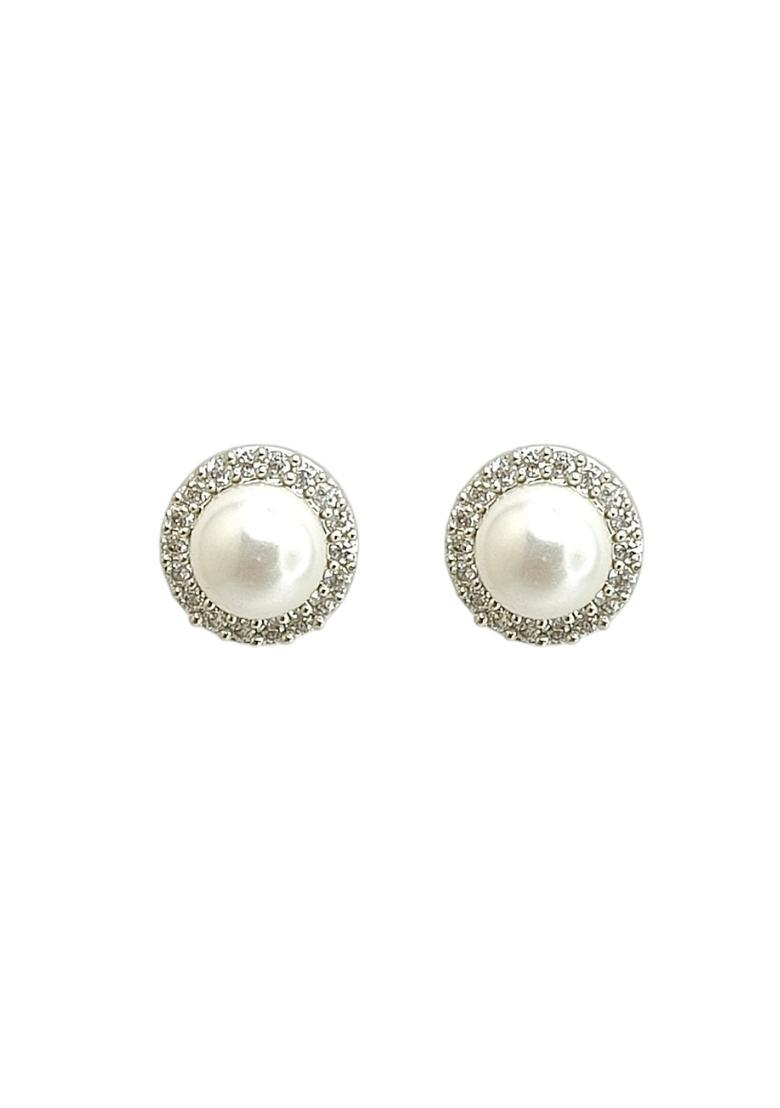 Silver Alloy Studs - Indya