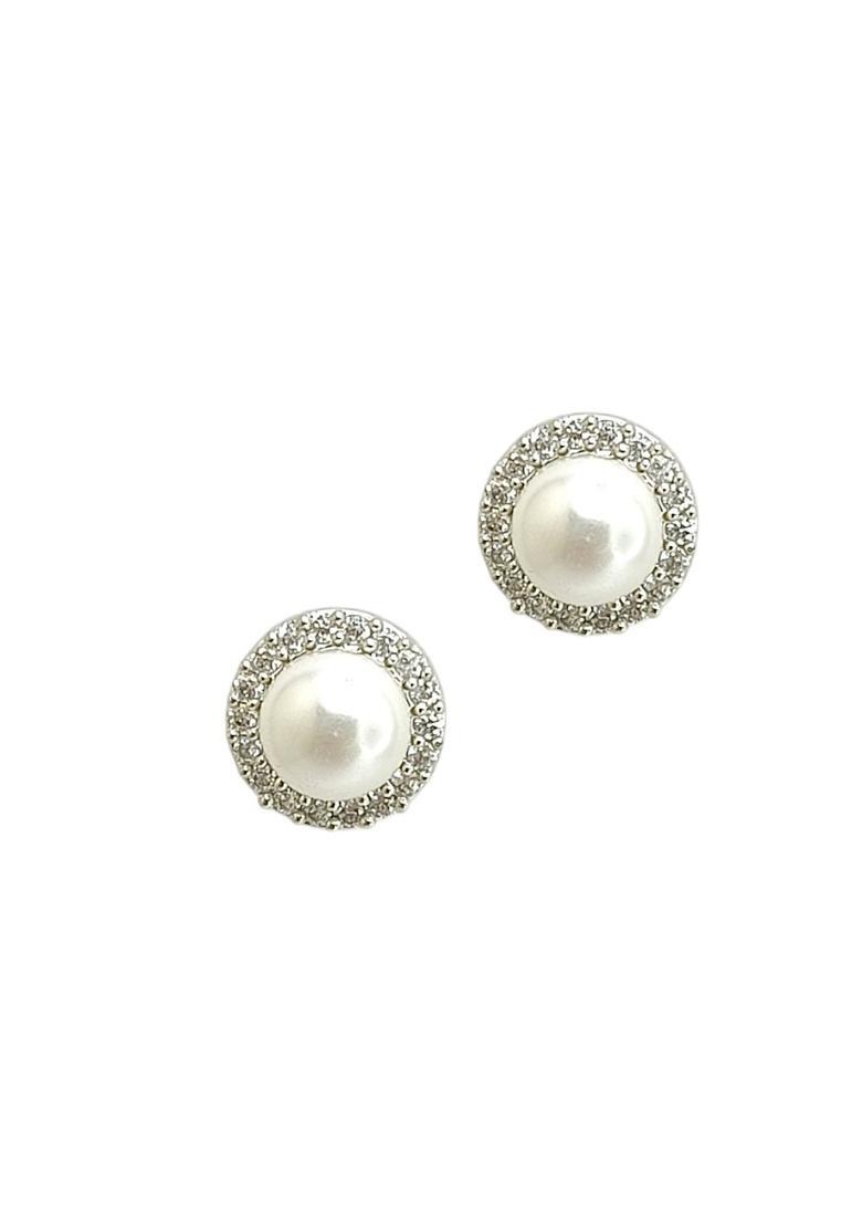 Silver Alloy Studs - Indya