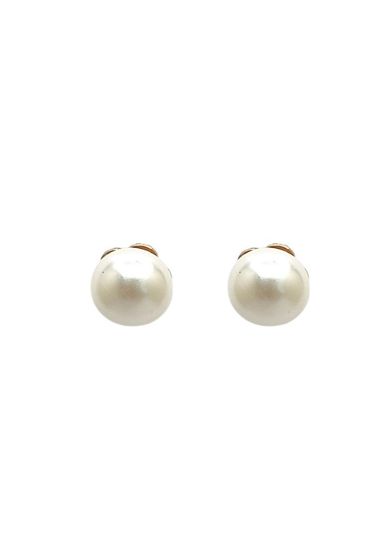 Golden Alloy Studs - Indya